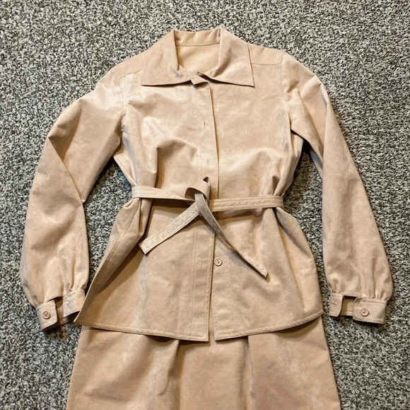 Vintage Union Made Skirt Set in Desert Pink (Golden Pink Tone) - Picture 6 of 7